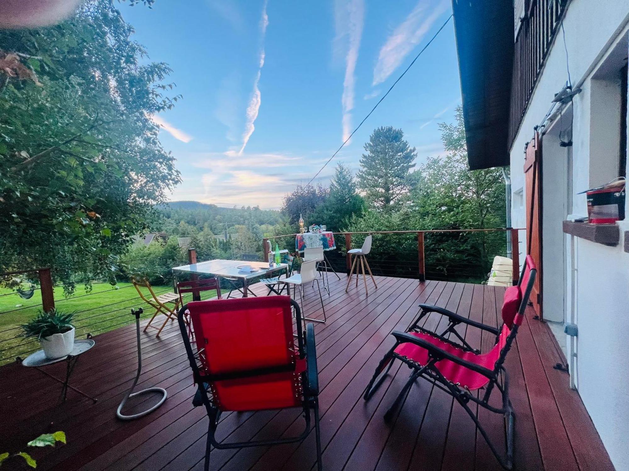 Chalet Spacieux A Wangenbourg-Engenthal Avec Vue Panoramique Екстер'єр фото