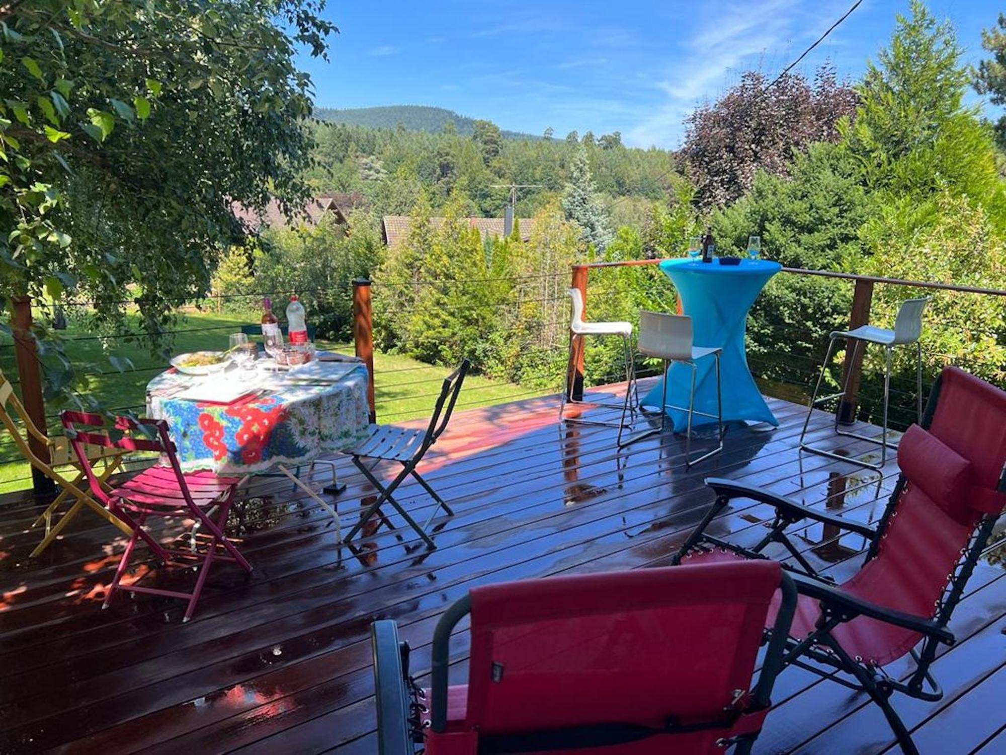 Chalet Spacieux A Wangenbourg-Engenthal Avec Vue Panoramique Екстер'єр фото